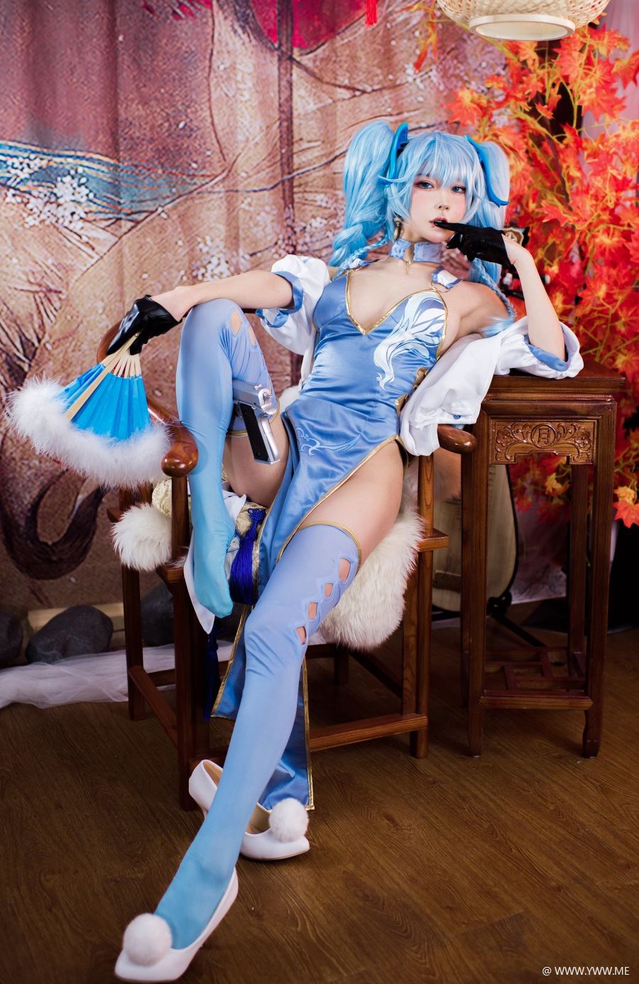 阿包也是兔娘 – 少女前线 PA15翠雀媚-像素点