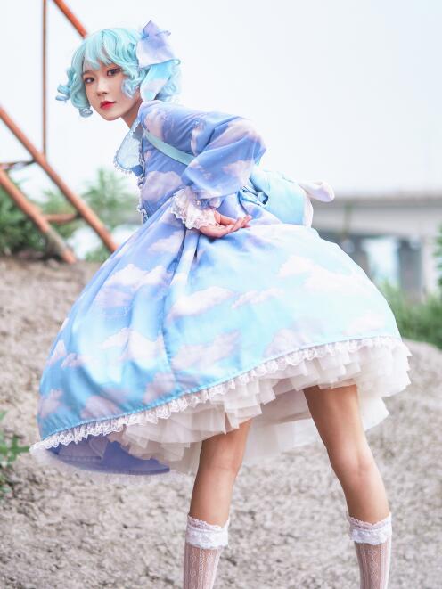 阿包也是兔娘 – lolita蓝裙