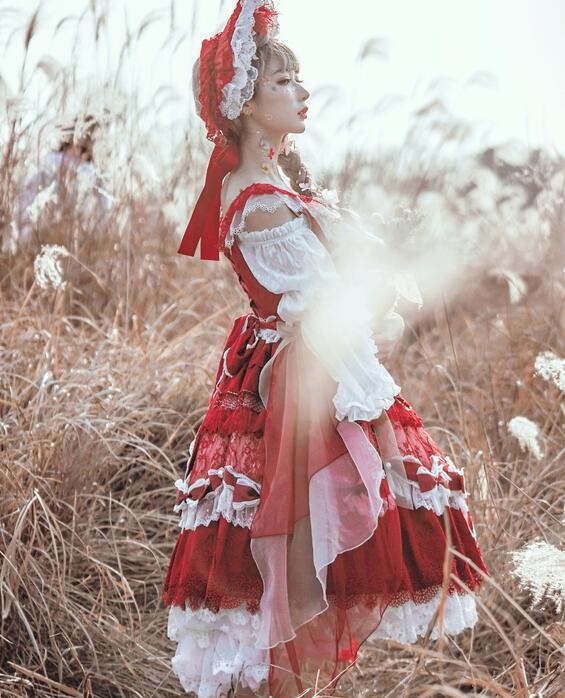 阿包也是兔娘 – lolita红裙