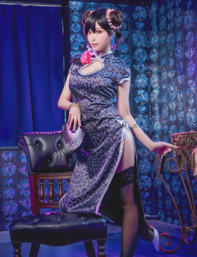 台湾妹子@Ely – Tifa Qipao