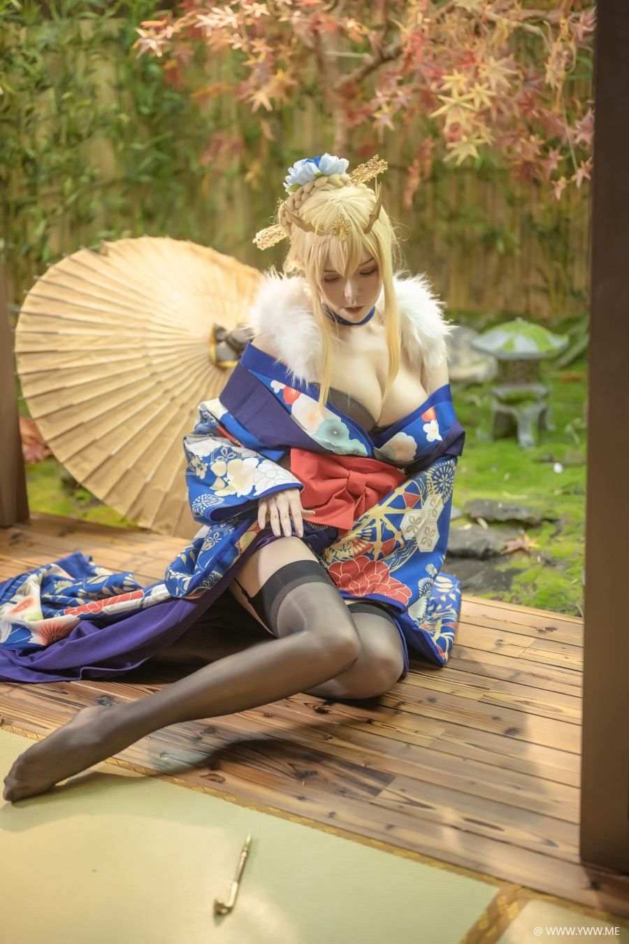 秋和柯基(夏小秋秋秋) – 白枪呆 同人和服-像素点