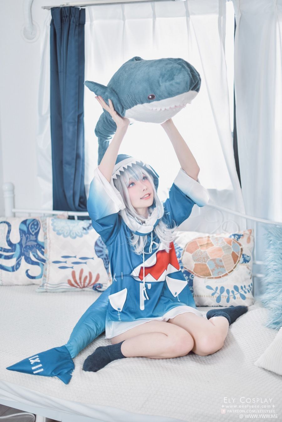 台湾妹子@Ely – Gawr Gura-像素点
