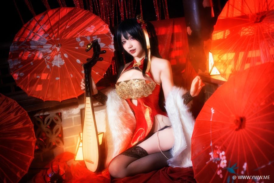 @仙九Airi – 大凤旗袍-像素点