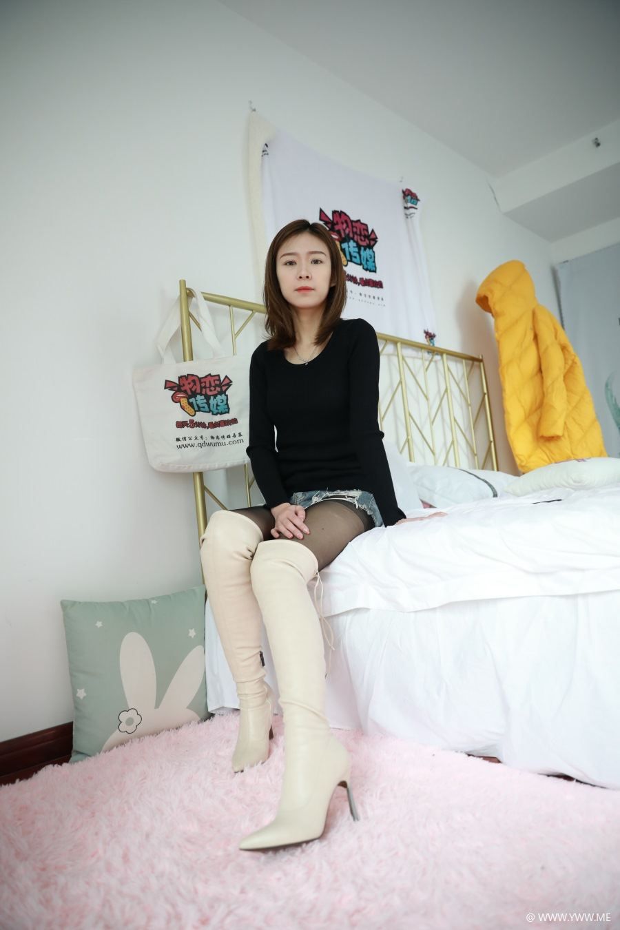物恋传媒 NO.932 婷婷-禅语-像素点