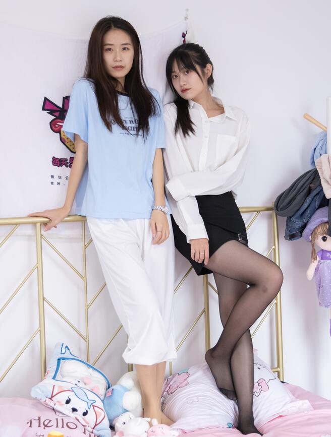 物恋传媒 NO.935 菜菜&小敏-天边的云
