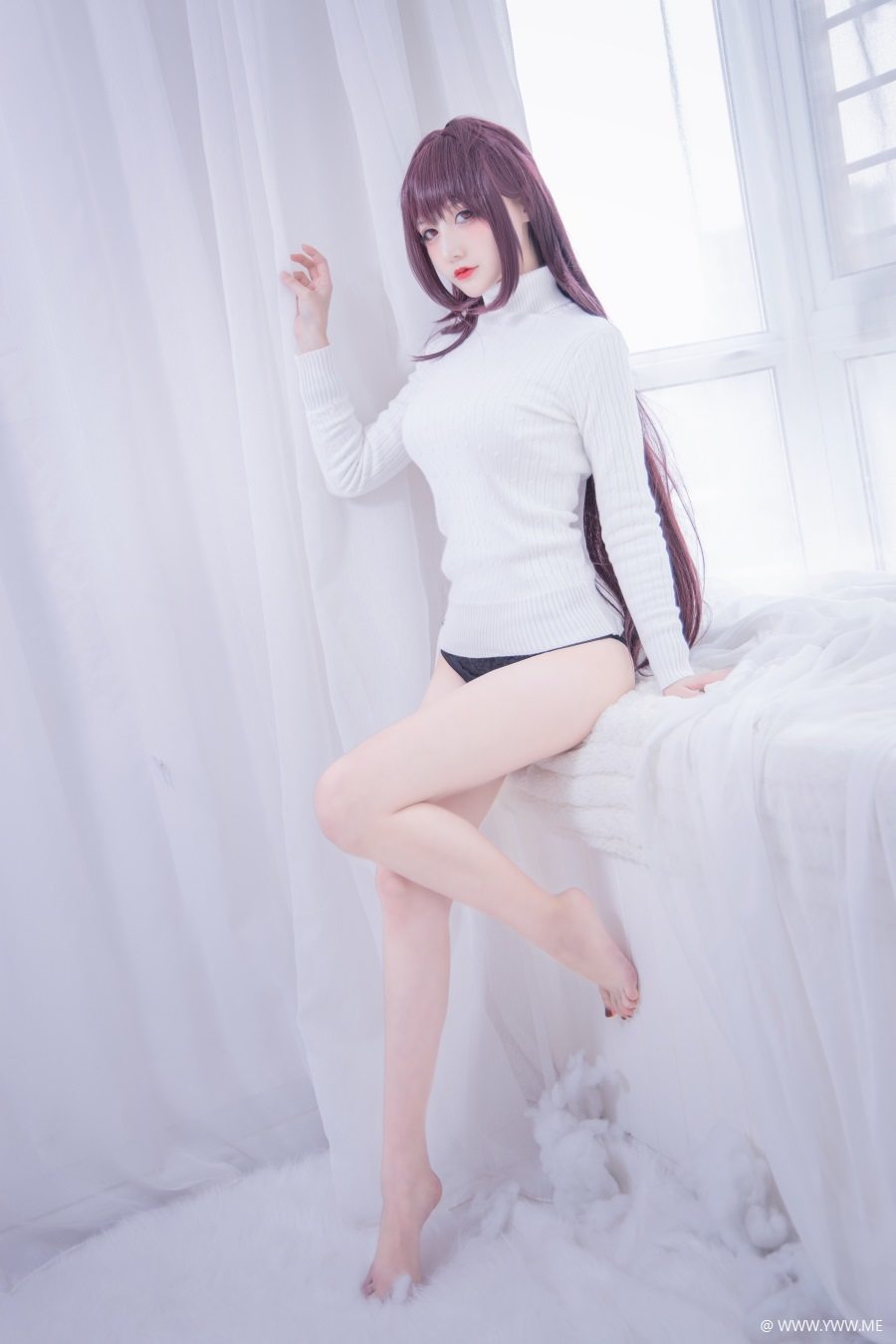 @仙九Airi – 斯卡哈毛衣-像素点