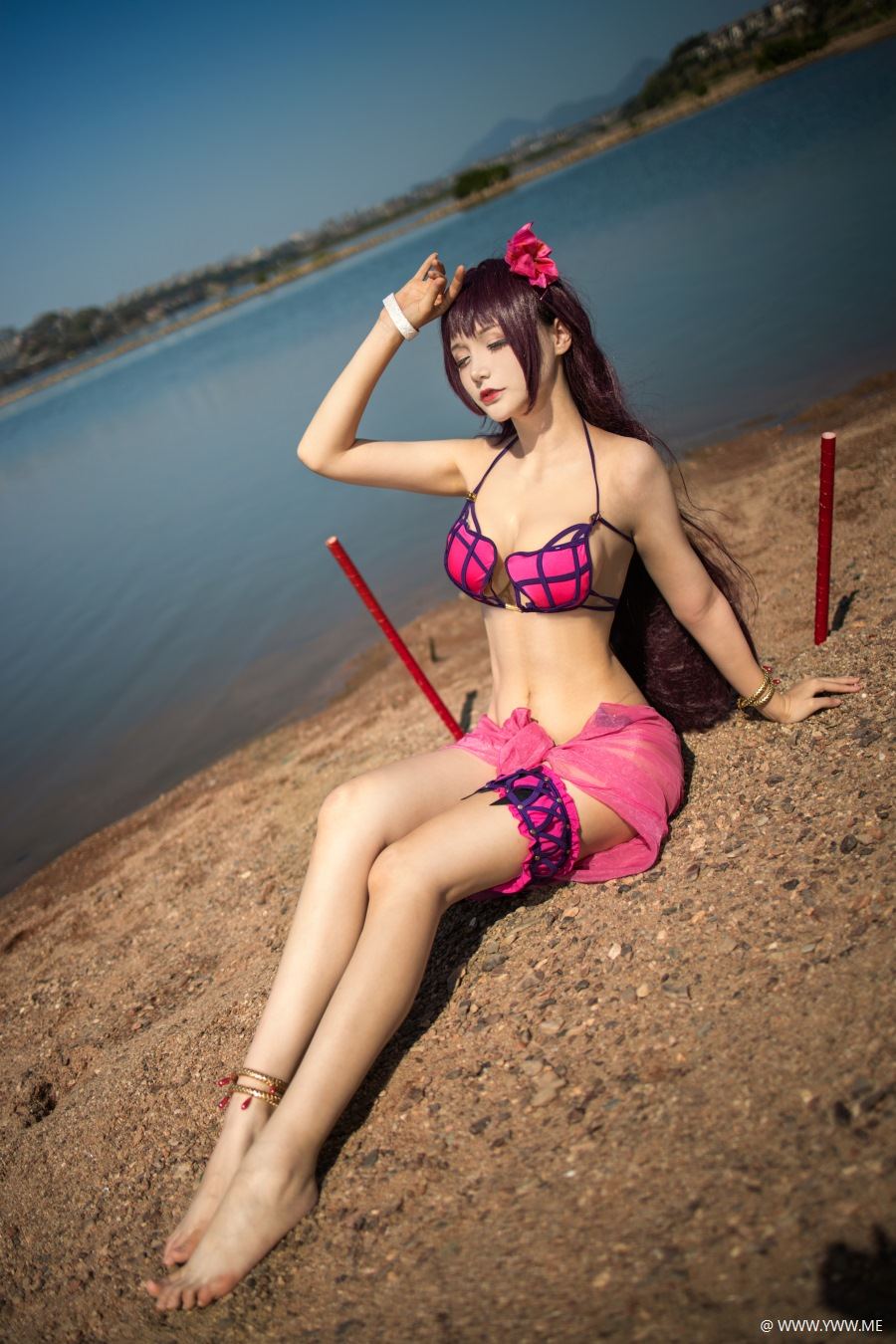 @仙九Airi – 斯卡哈水着-像素点