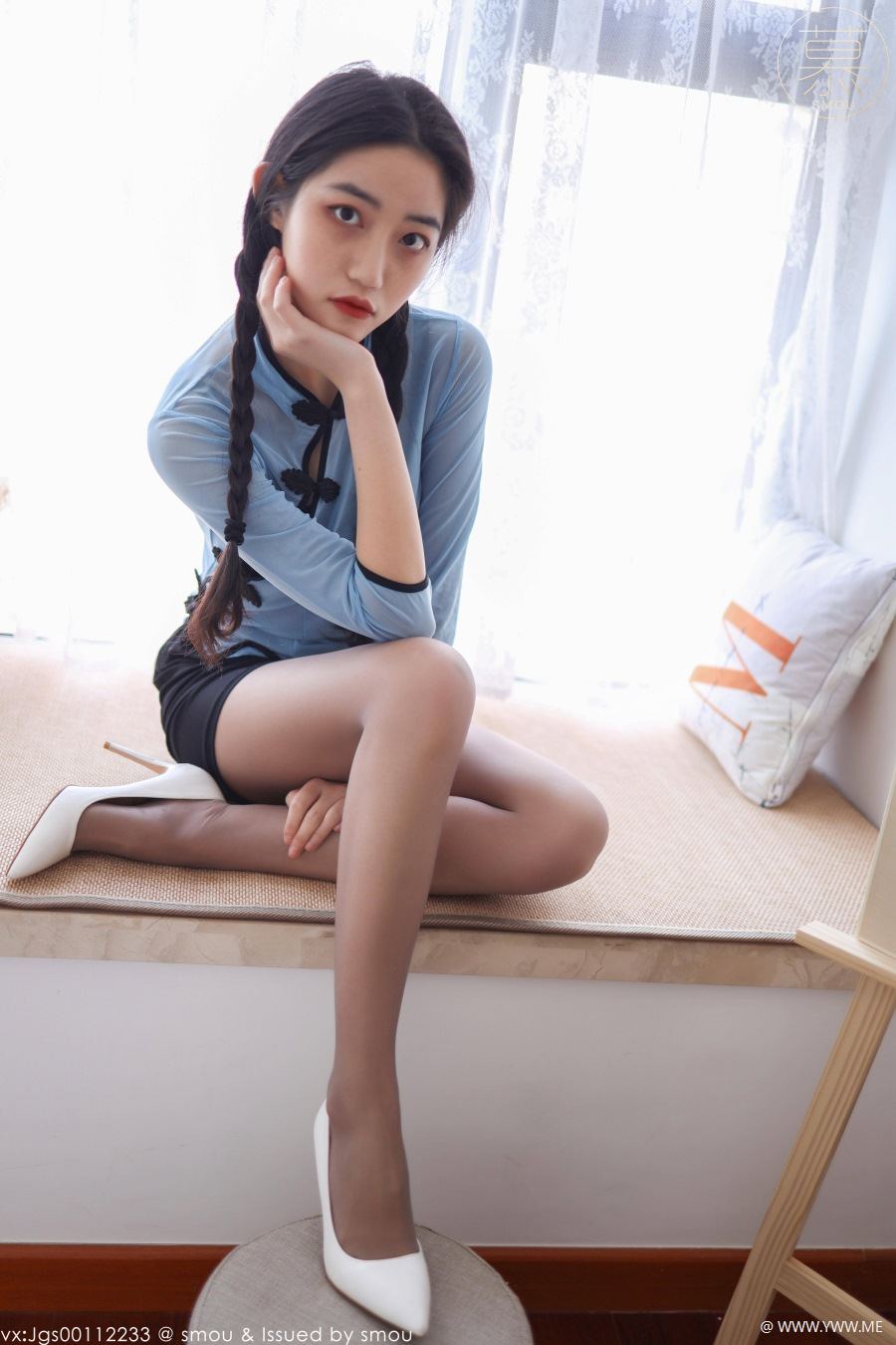 丝慕写真 蜜系列 2021.10.20 M042 双双-像素点