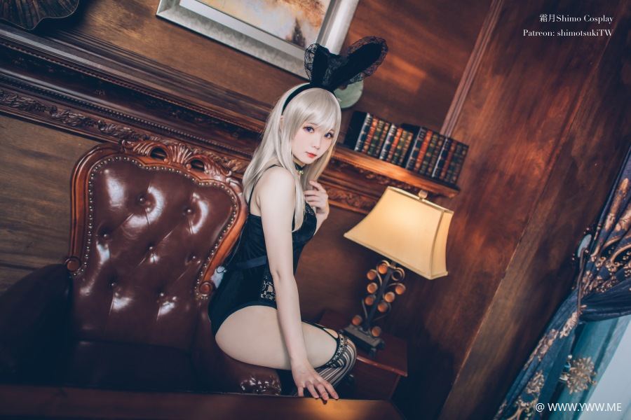 霜月shimo – 兔耳狼 私服-像素点