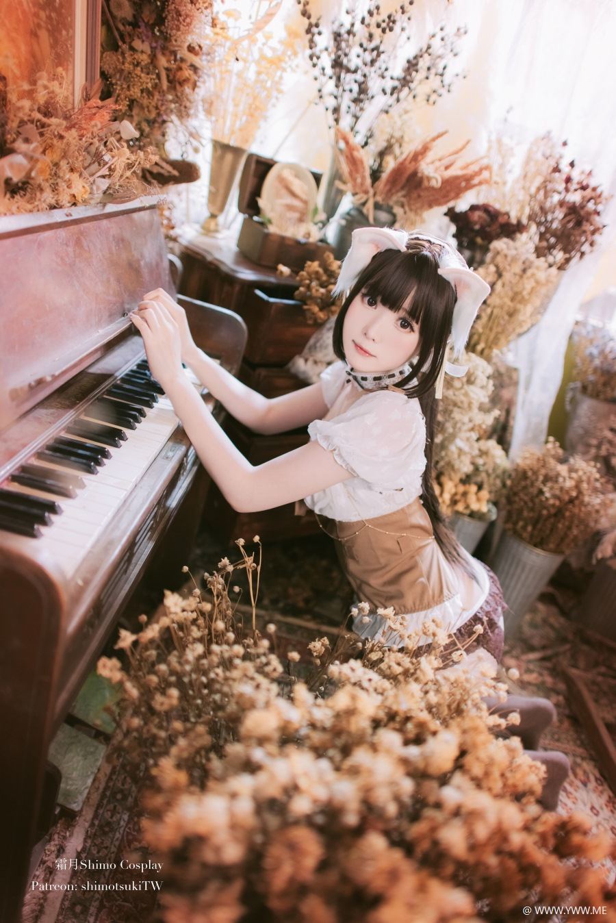 霜月shimo – 室内私服-像素点