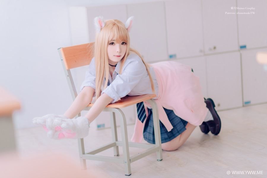 霜月shimo – 金发制服-像素点