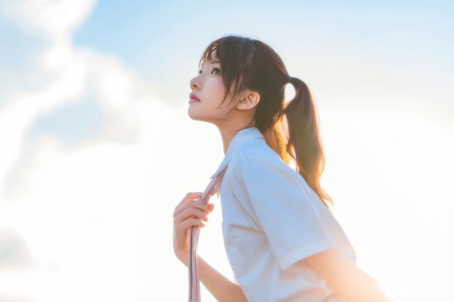 萝莉风COS 桜桃喵 – 橘子汽水-像素点