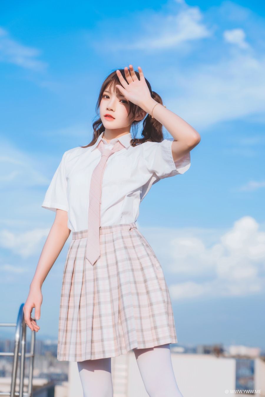 萝莉风COS 桜桃喵 – 橘子汽水-像素点