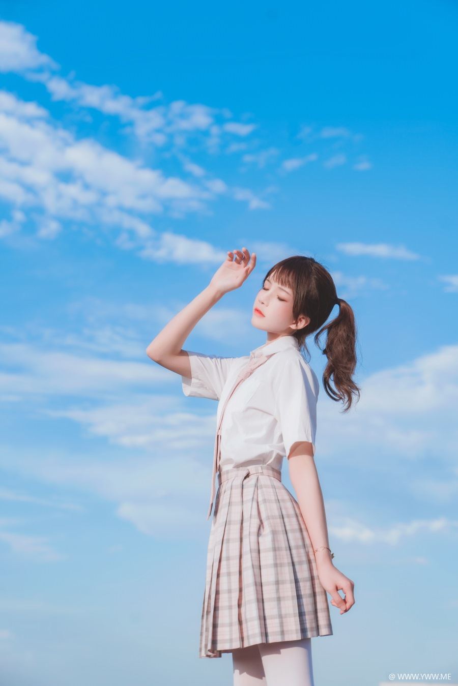 萝莉风COS 桜桃喵 – 橘子汽水-像素点
