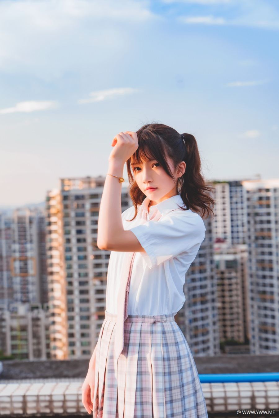 萝莉风COS 桜桃喵 – 橘子汽水-像素点