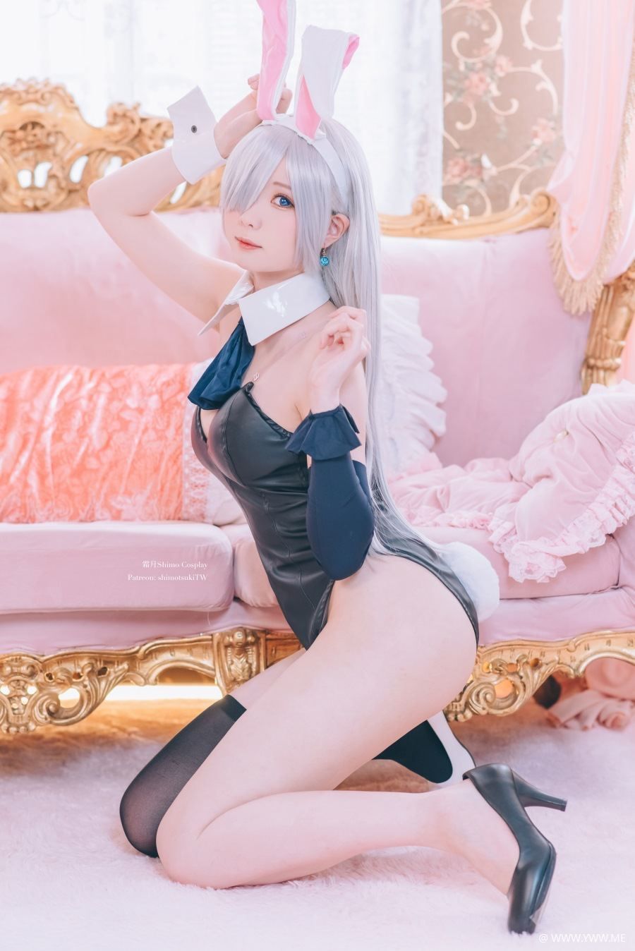 霜月shimo – 七大罪 伊丽莎白 兔女郎-像素点