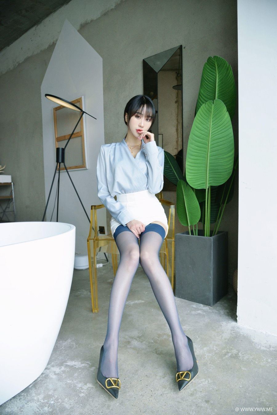 我丝你想 MX028 美西-蓝色妖姬-像素点