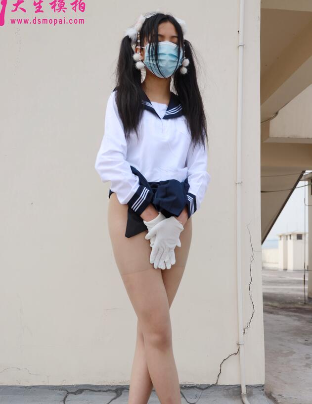 [大生模拍] NO.256 梦梦 双马尾JK无内