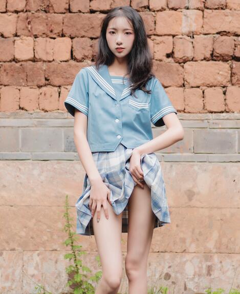 西瓜少女 – 丽江写真JK