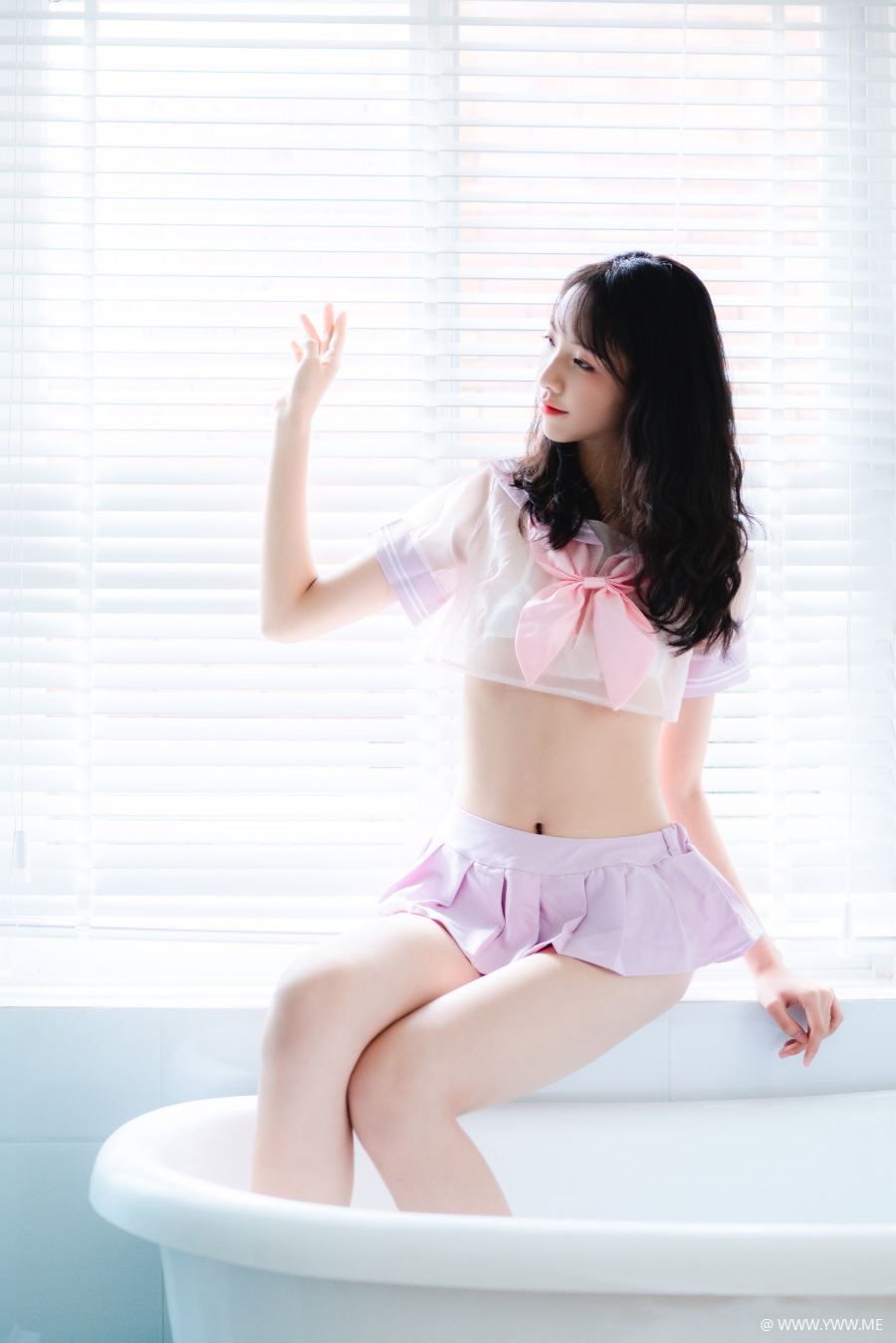 西瓜少女 – 私房浴缸-像素点