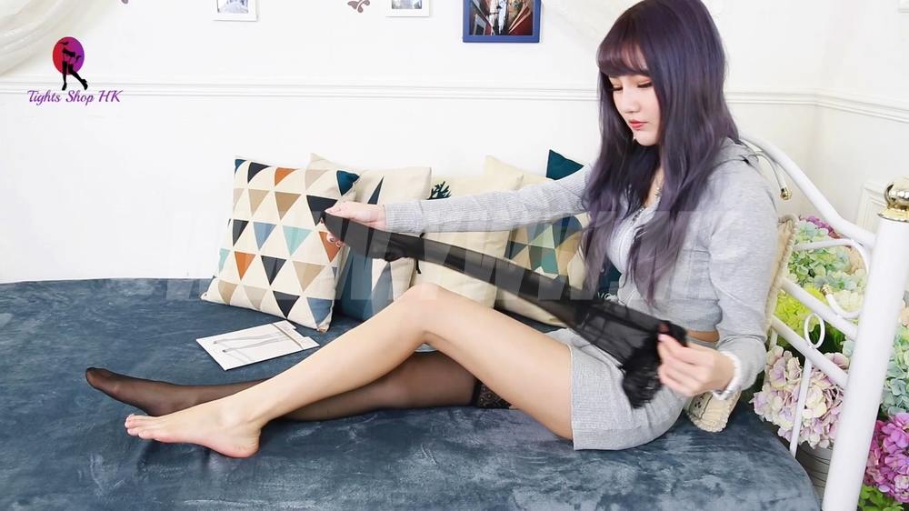 Tights Shop HK 香港网上丝袜商店-超薄长筒黑丝-像素点