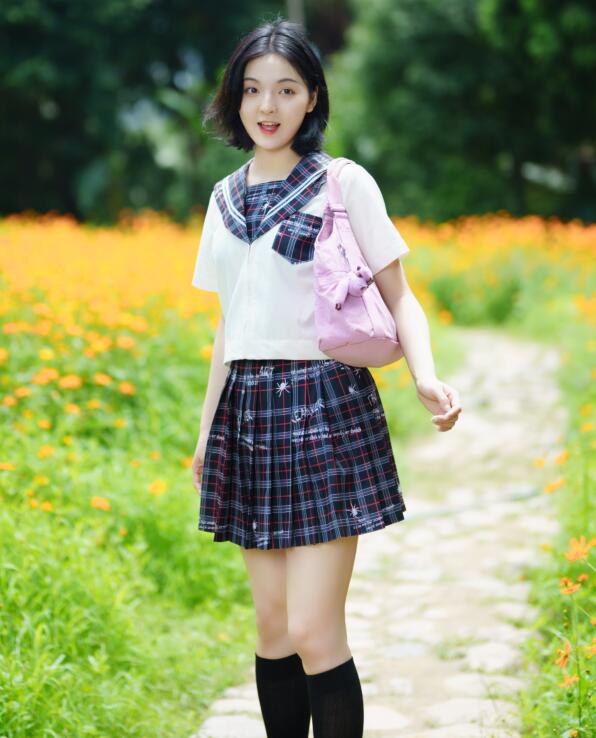 [YWW.ME] 2021.11.12 花田里的JK少女 dudu