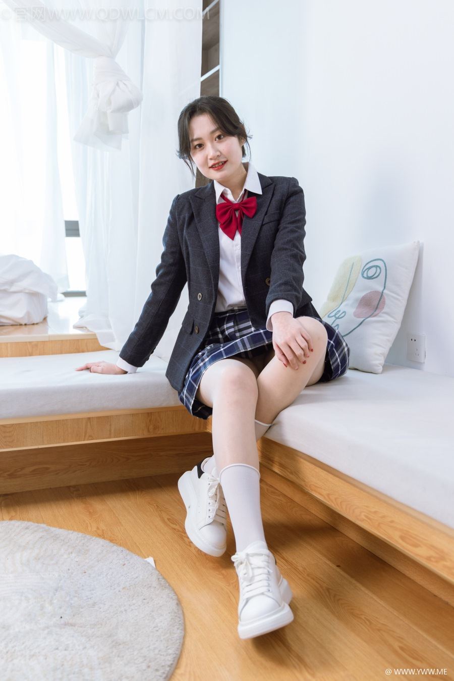 物恋传媒 NO.1100 小敏-学院风-像素点