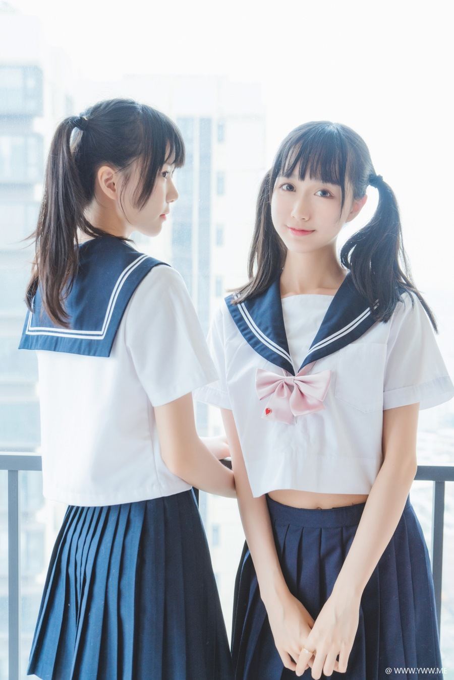萌系小姐姐木绵绵OwO – 她 – 木绵绵OwO&桜桃喵-像素点