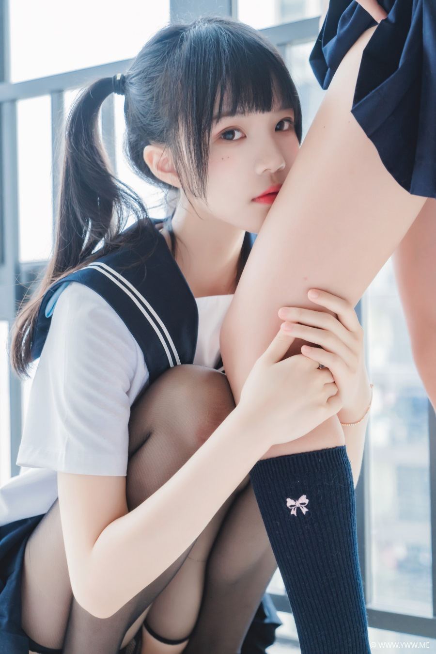 萌系小姐姐木绵绵OwO – 她 – 木绵绵OwO&桜桃喵-像素点