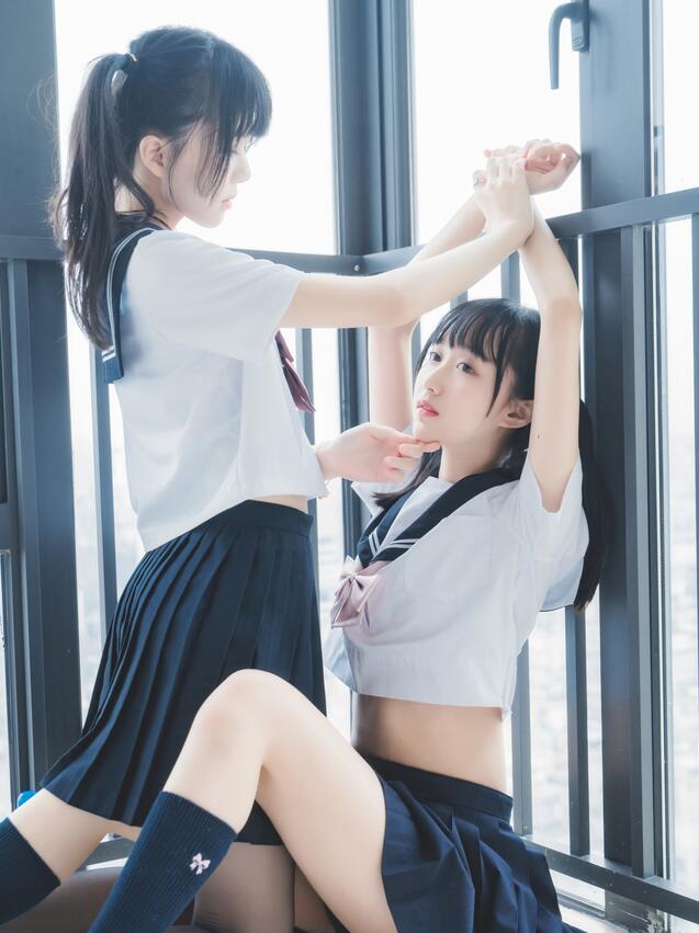 萌系小姐姐木绵绵OwO – 她 – 木绵绵OwO&桜桃喵
