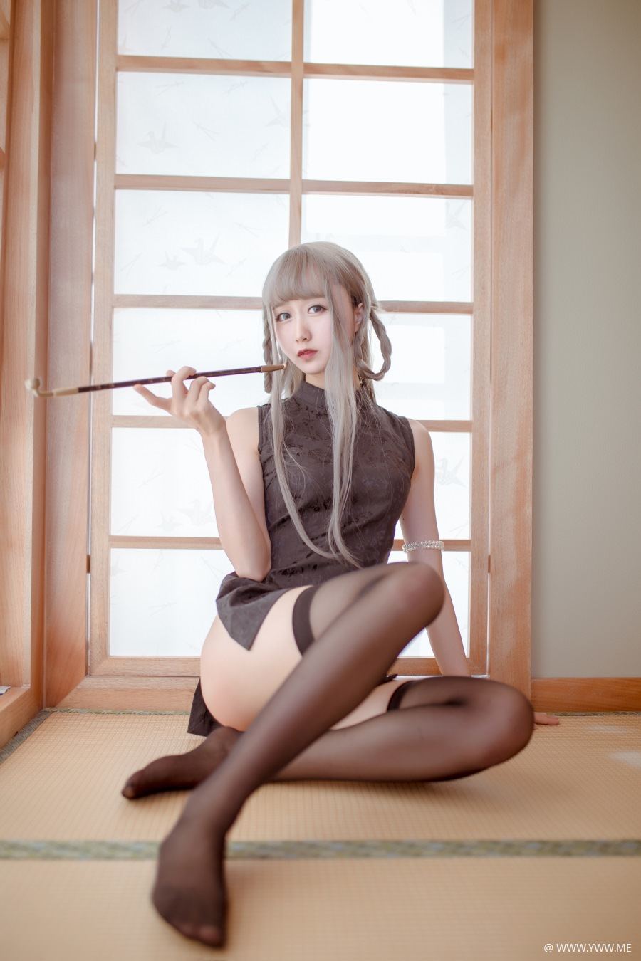 萌系小姐姐木绵绵OwO – 魔女旗袍&小野妹子-像素点