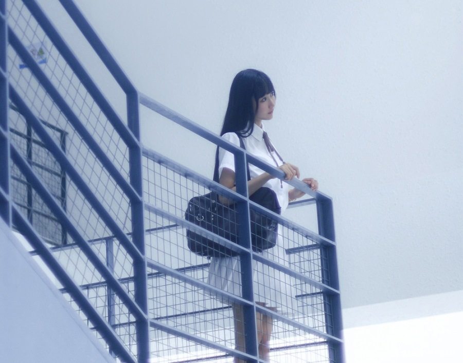 萌系小姐姐木绵绵OwO – 白裙JK-像素点