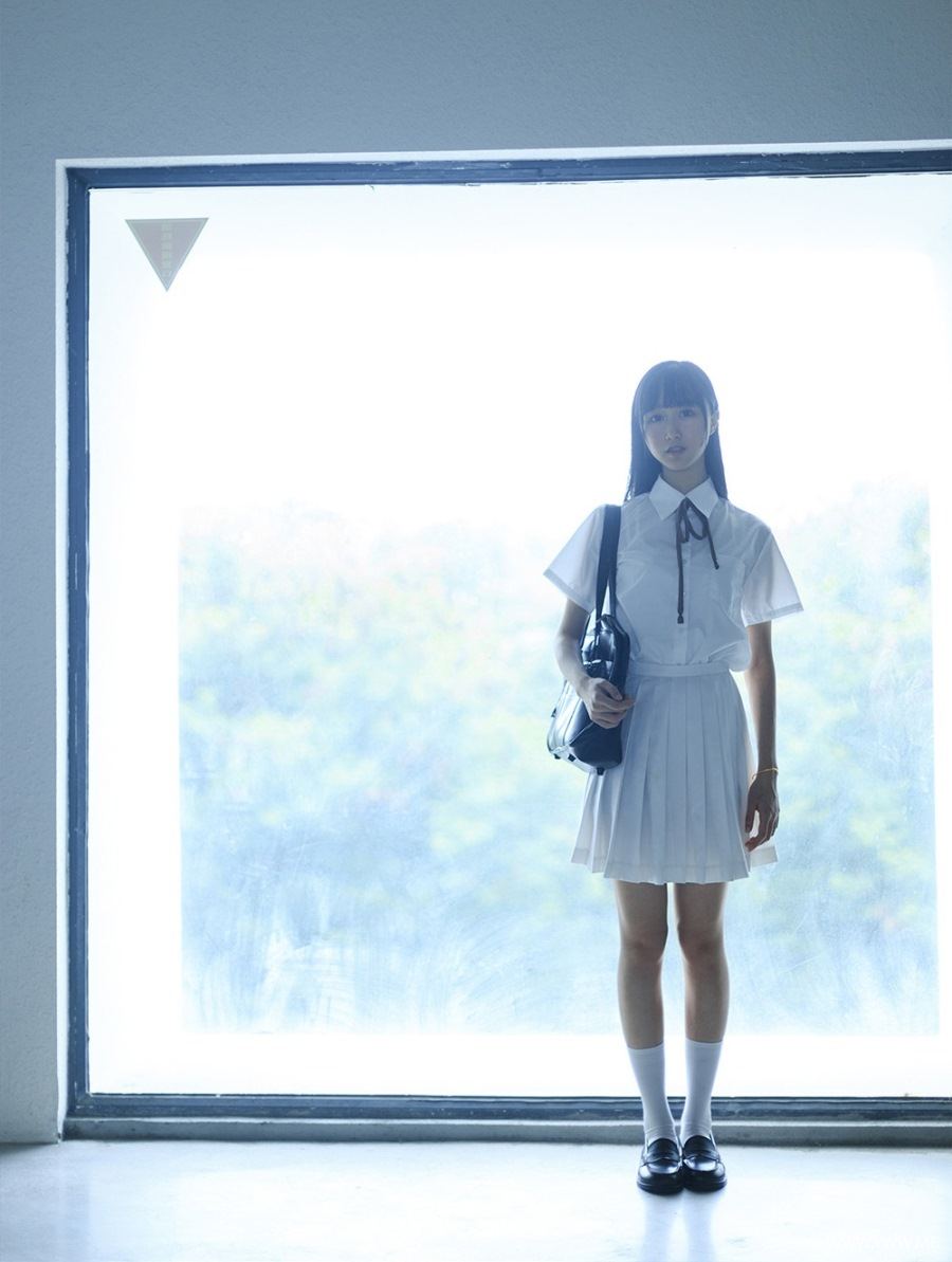 萌系小姐姐木绵绵OwO – 白裙JK-像素点