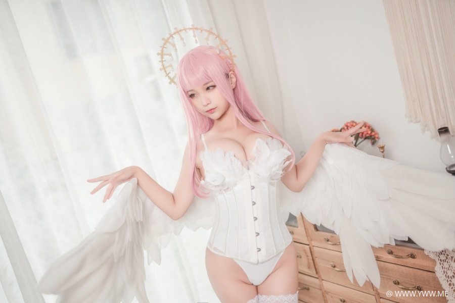 知名Coser@蠢沫沫 沫沫真爱版 光天使-像素点