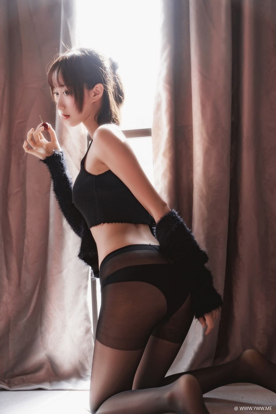 萌系小姐姐木绵绵OwO – 黑丝私房-像素点