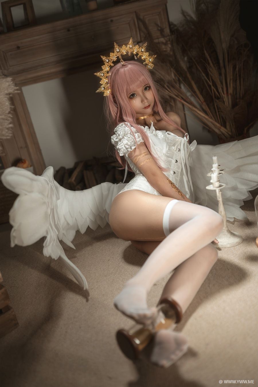知名Coser@蠢沫沫 沫沫真爱版 圣天使-像素点