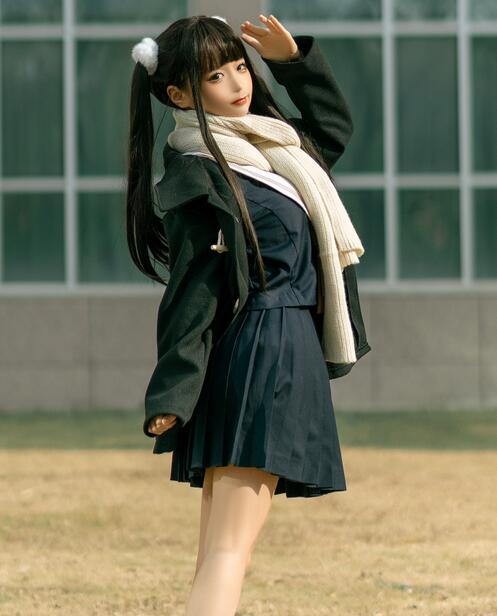 知名Coser@蠢沫沫 沫沫真爱版 秋季JK