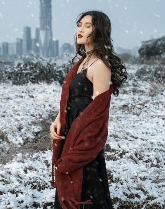 [YWW.ME] 2021.12.29 THE SNOW CITY 翠花儿