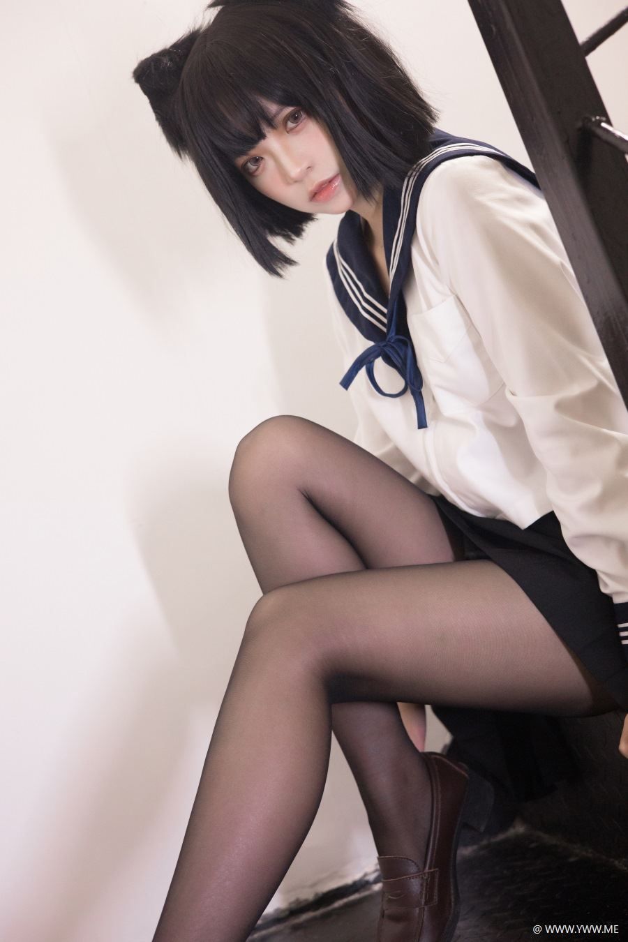 COS美女 疯猫ss – 2022新春生日本04 制服少女-像素点