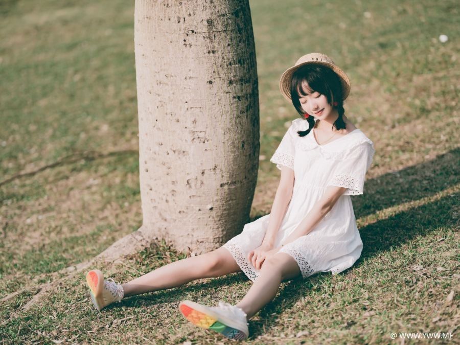 萌系小姐姐木绵绵OwO – 夏日彩虹-像素点