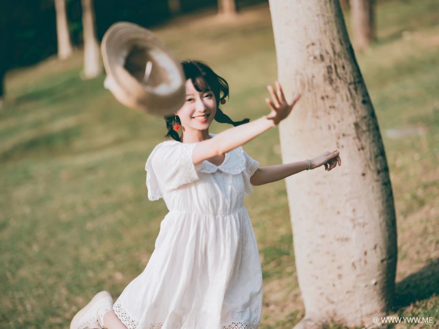 萌系小姐姐木绵绵OwO – 夏日彩虹-像素点