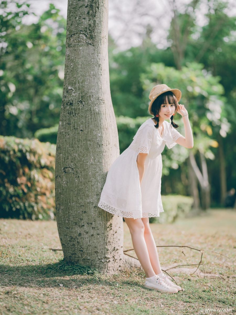 萌系小姐姐木绵绵OwO – 夏日彩虹-像素点