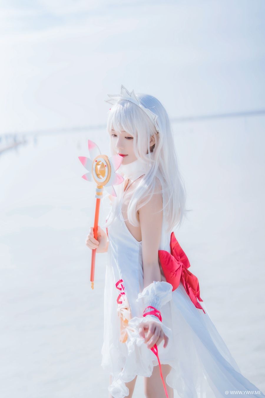 萝莉风COS 桜桃喵 – 伊莉雅-像素点