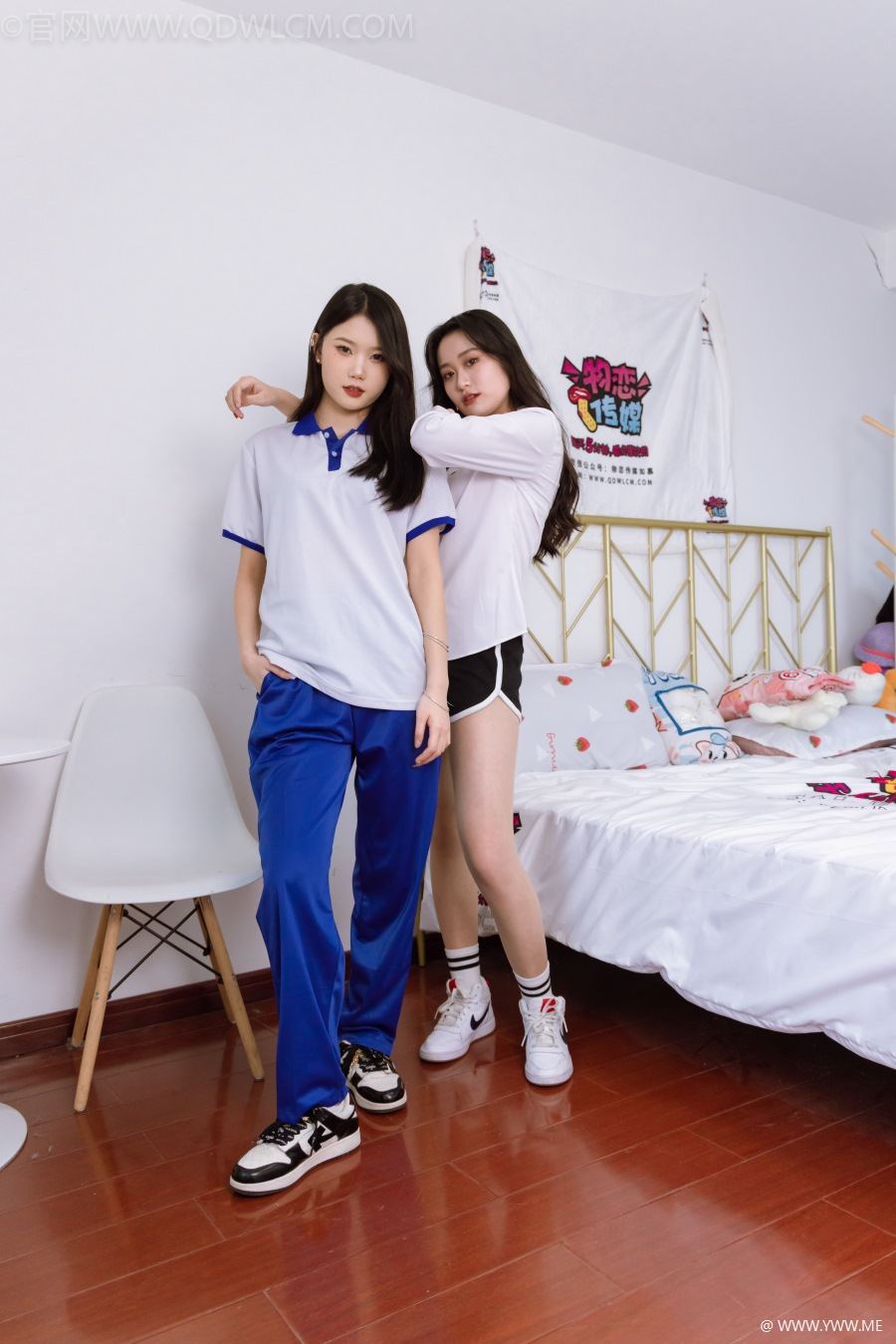 物恋传媒 NO.1167 小竹&小敏-亲密无间-像素点