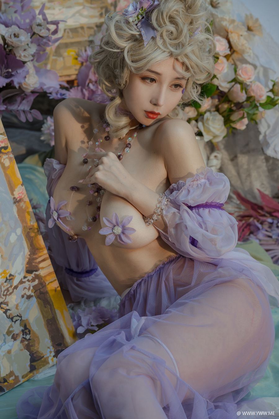 云溪溪 – 奶桃 春风-像素点