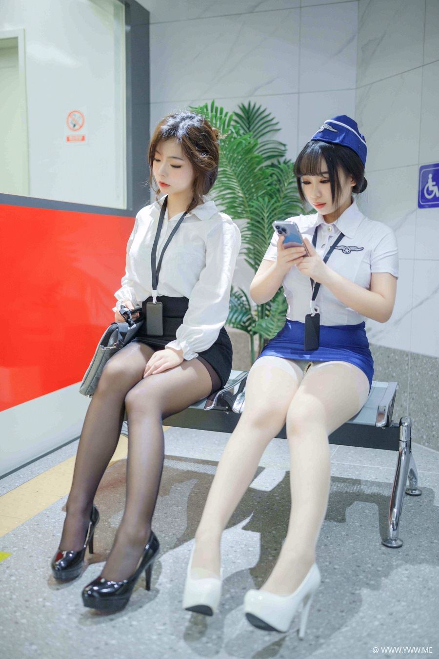 yuuhui玉汇 – 胡桃猫Kurumineko 电车-像素点