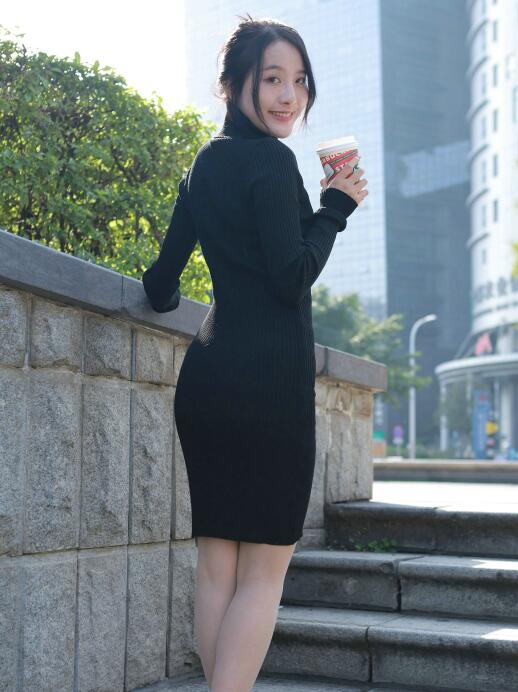 [IESS异思趣向] 2022.03.21 丝享家 1035：婉萍《黑色包臀裙》