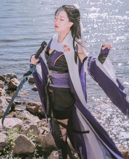 [YWW.ME] 2022.02.19 剑网三霸刀成女COS 知跃