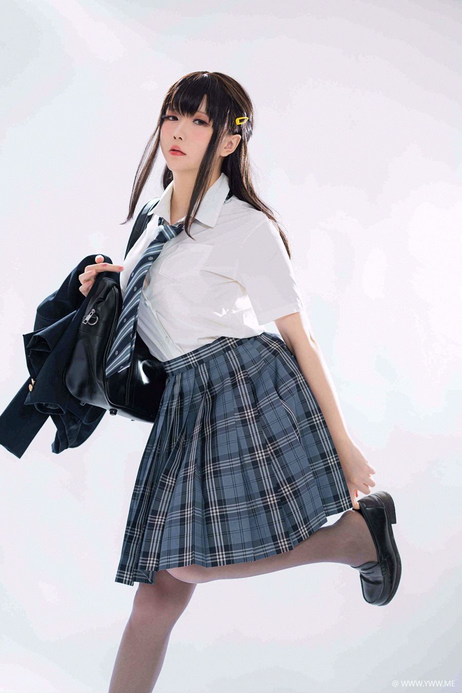 Coser小姐姐星之迟迟 VOL.107 滴水JK-像素点