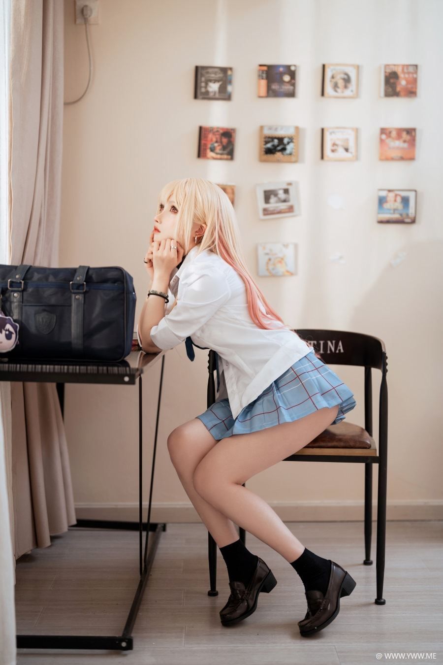 知名动漫Coser@rioko凉凉子 更衣人偶 番外-像素点